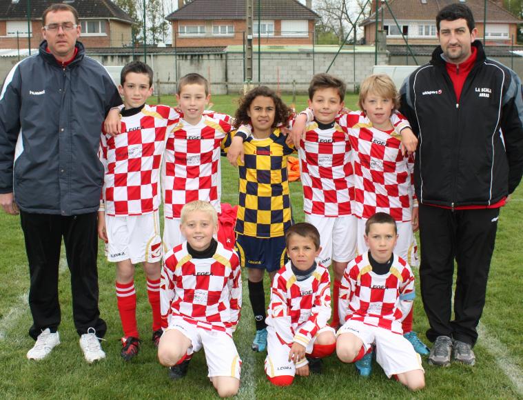 Les U11 du FC Tilloy-les-Mofflaines
