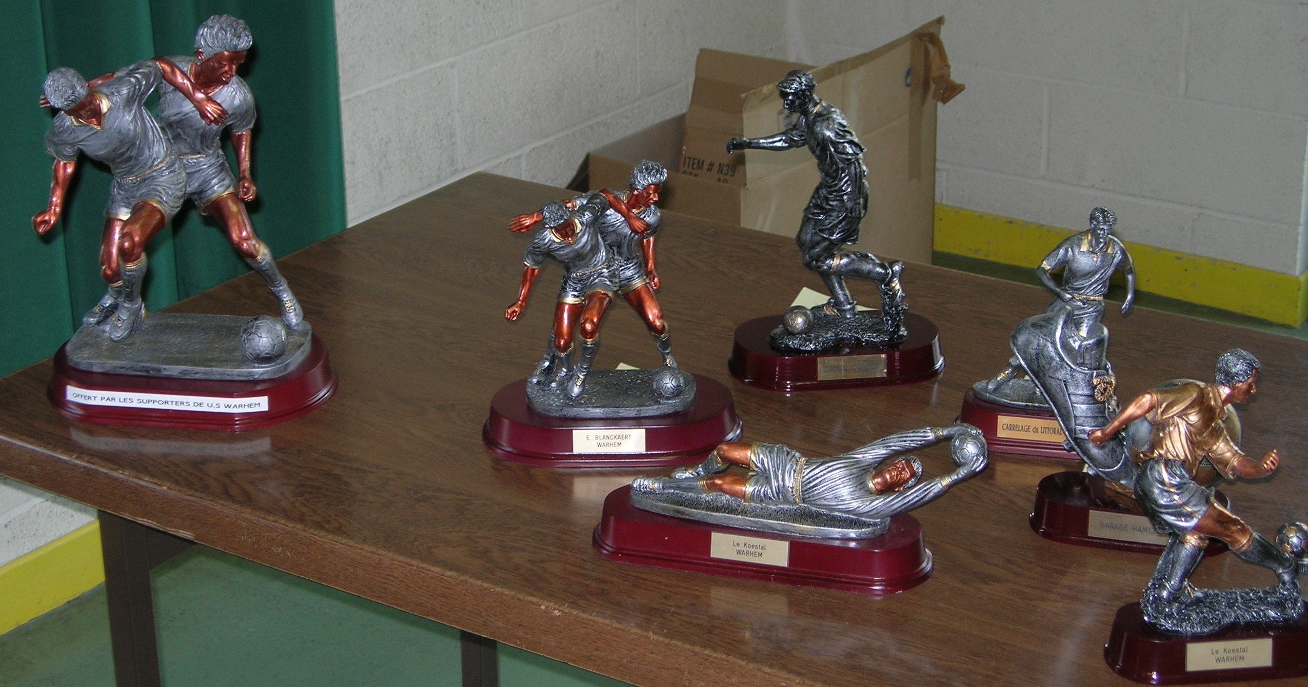 Trophes offerts pour le Tournoi Sixte 2006